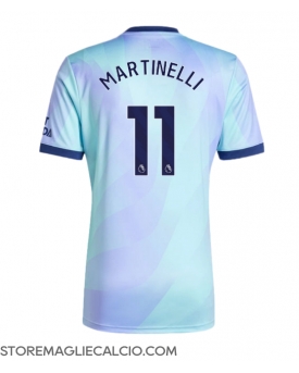 Arsenal Gabriel Martinelli #11 Maglia Gara Terza Repliche 2024-25